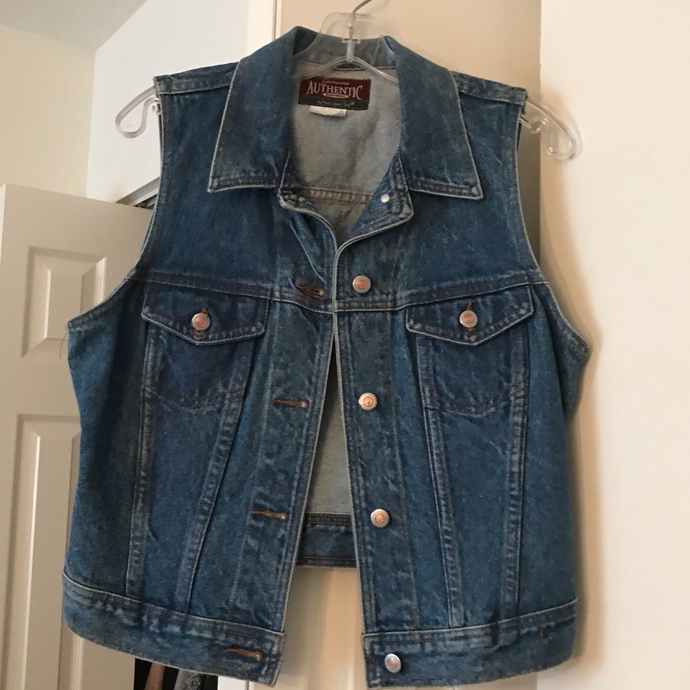 Vintage Jean Vest